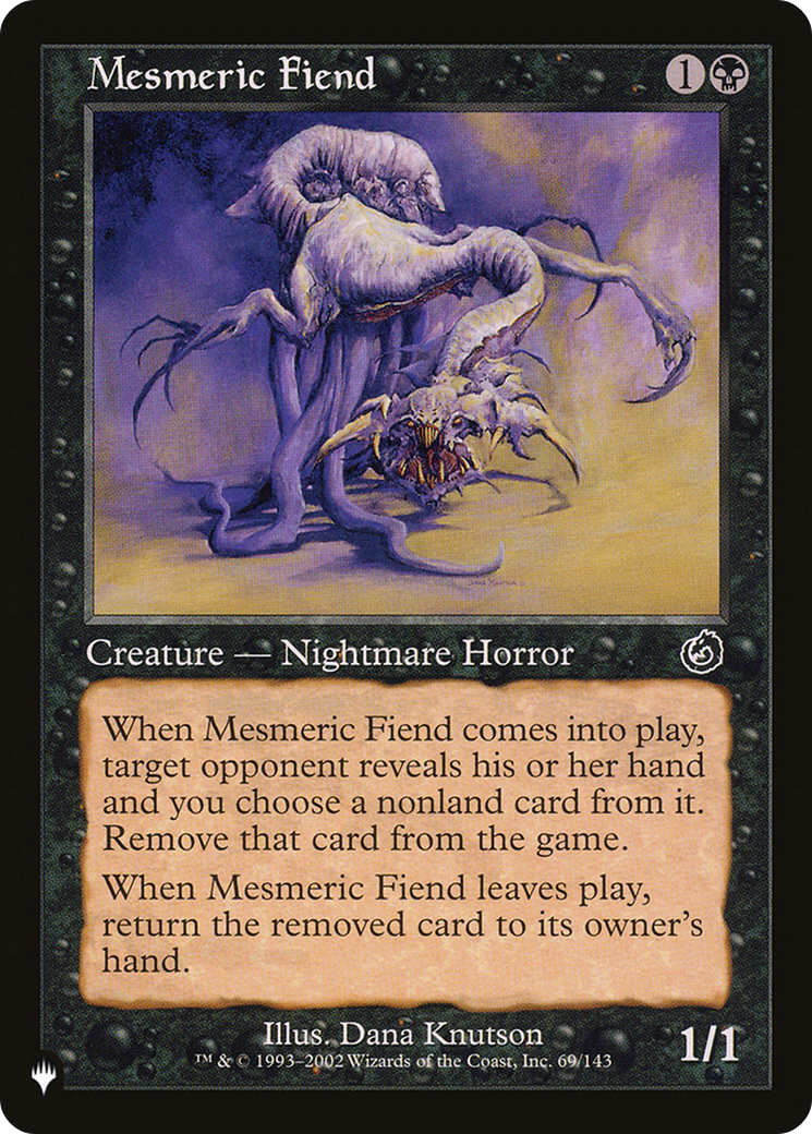 Mesmeric Fiend (LIST-TOR-69) [The List]