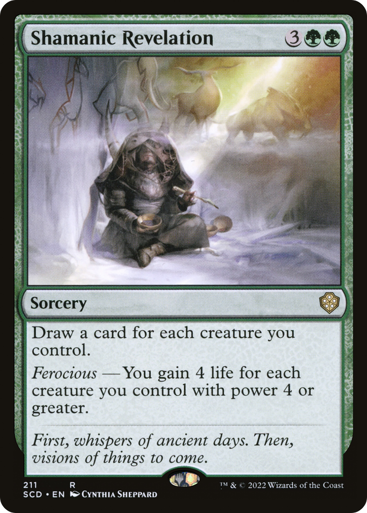 Shamanic Revelation (SCD-211) [Starter Commander Decks]