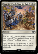 Now for Wrath, Now for Ruin! (LTR-024) [The Lord of the Rings: Tales of Middle-earth] Foil