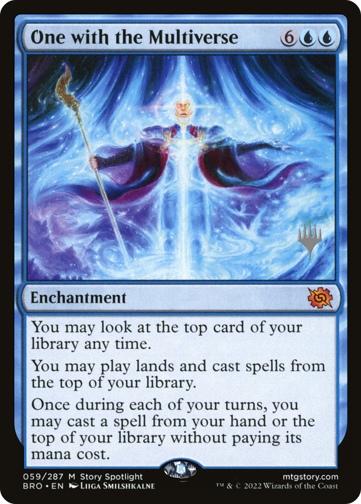 One with the Multiverse (PPBRO-059) [Promo Pack: The Brothers' War Promos]