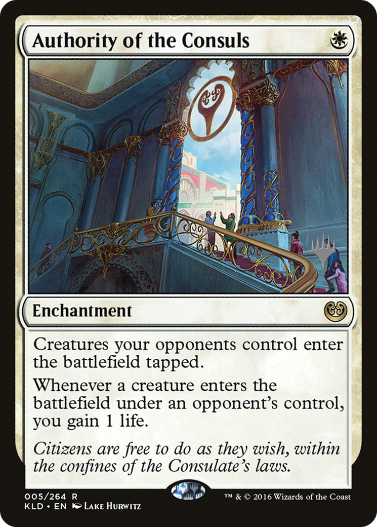 Authority of the Consuls (PPM21-05P) [Kaladesh Promos] Foil