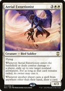 Aerial Extortionist (PPSNC-011) [Promo Pack: New Capenna Commander Promos] Foil