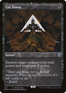 Cut Down (PPDMU-432) [Dominaria United] Foil