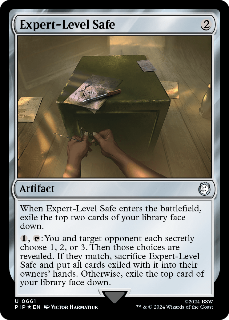 Expert-Level Safe (Surge Foil) (PIP-661) [Fallout] Foil