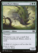 Gnarlback Rhino (2X2-148) [Double Masters 2022]