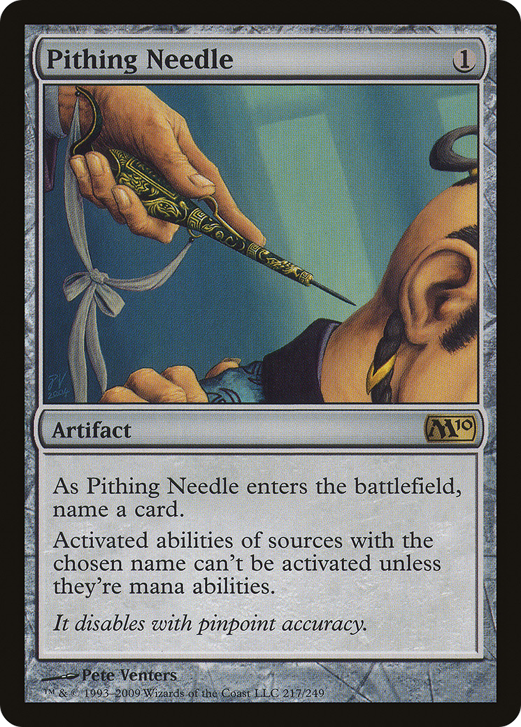 Pithing Needle (M10-217) [Magic 2010]