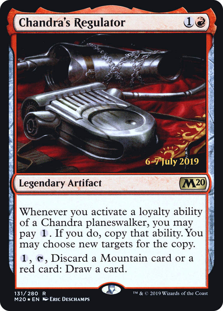 Chandra's Regulator (PRE-131S) [Core Set 2020 Promos] Foil