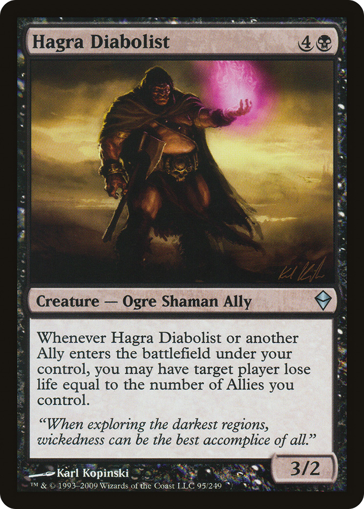 Hagra Diabolist (ZEN-095) [Zendikar]