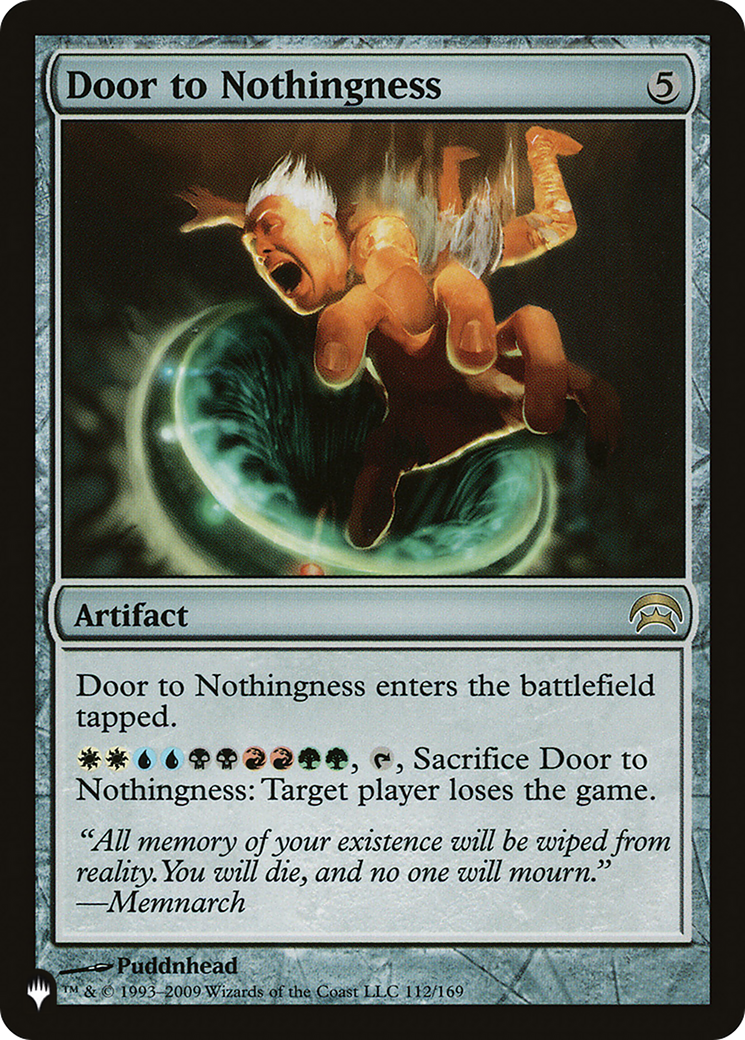 Door to Nothingness (LIST-HOP-112) [The List]