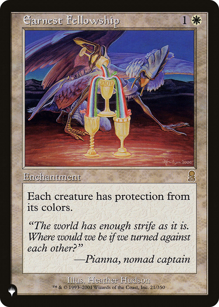 Earnest Fellowship (LIST-ODY-21) [The List]