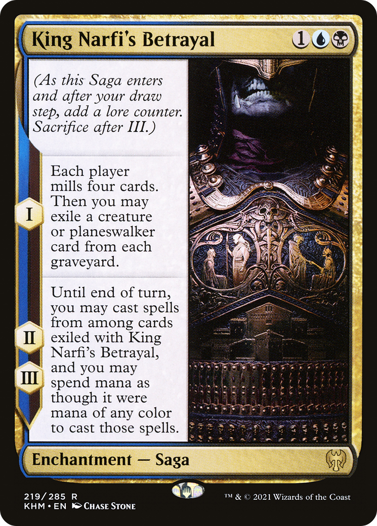 King Narfi's Betrayal (KHM-219) [Kaldheim]