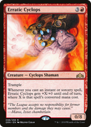 Erratic Cyclops (GRN-098) [Guilds of Ravnica]