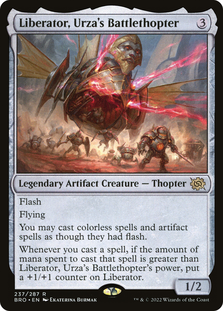 Liberator, Urza's Battlethopter (BRO-237) [The Brothers' War]