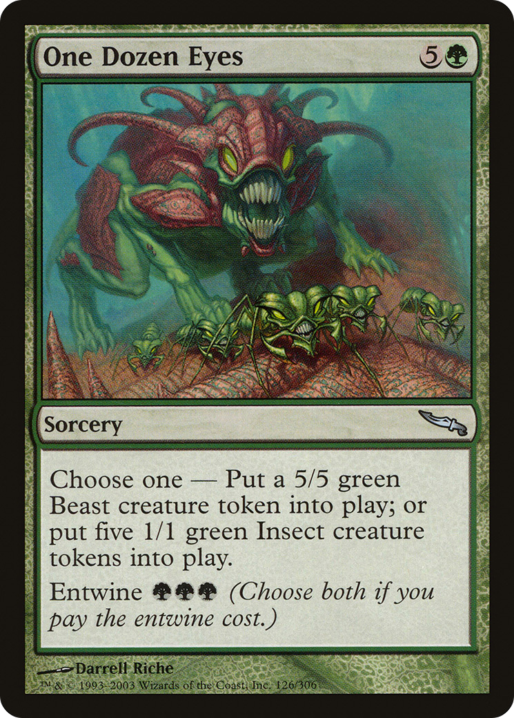 One Dozen Eyes (MRD-126) [Mirrodin]