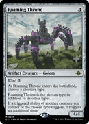 Roaming Throne (PPLCI-258P) [The Lost Caverns of Ixalan Promos] Foil