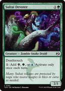 Sultai Devotee (TDM-160) [Tarkir: Dragonstorm] Foil