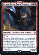 Dragonhawk, Fate's Tempest (PRE-132S) [Bloomburrow Promos] Foil