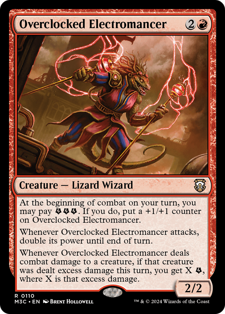 Overclocked Electromancer (M3C-110) [Modern Horizons 3 Commander]