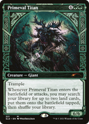 Primeval Titan (SLD-221) (Showcase) [Secret Lair Drop]