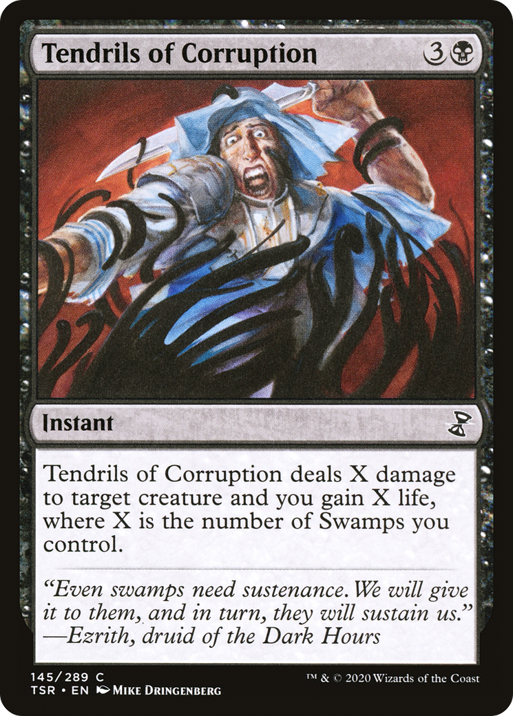 Tendrils of Corruption (TSR-145) [Time Spiral Remastered] Foil