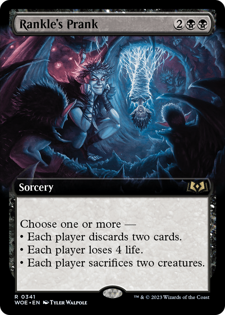 Rankle's Prank (WOE-341) [Wilds of Eldraine]: (Extended Art)