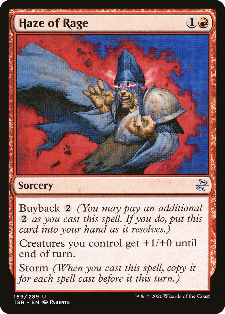 Haze of Rage (TSR-169) [Time Spiral Remastered] Foil