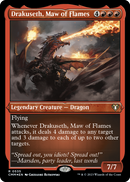 Drakuseth, Maw of Flames (Foil Etched) (CMM-535) [Commander Masters] Foil