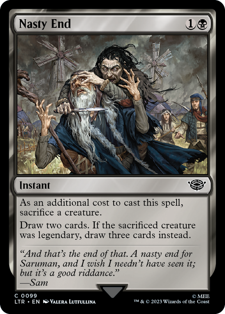 Nasty End (LTR-099) [The Lord of the Rings: Tales of Middle-earth]