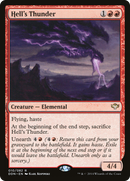 Hell's Thunder (DDN-010) [Duel Decks: Speed vs. Cunning]