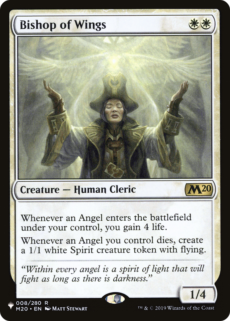 Bishop of Wings (LIST-M20-8) [The List]