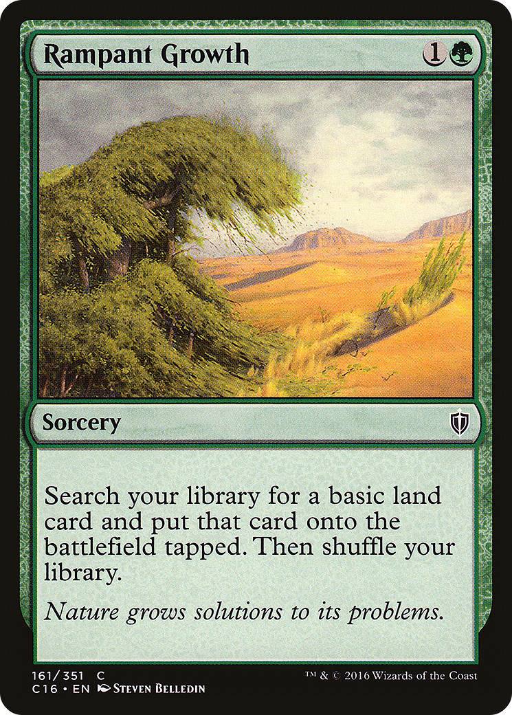 Rampant Growth (C16-161) [Commander 2016]