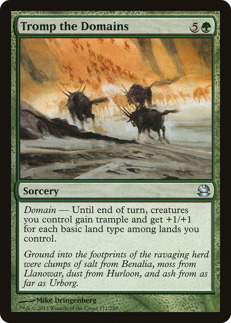 Tromp the Domains (MMA-171) [Modern Masters]