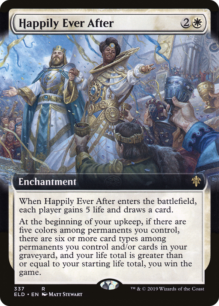 Happily Ever After (ELD-337) [Throne of Eldraine]: (Extended Art) Foil