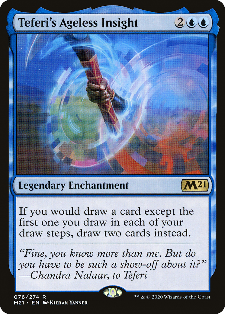 Teferi's Ageless Insight (M21-076) [Core Set 2021]