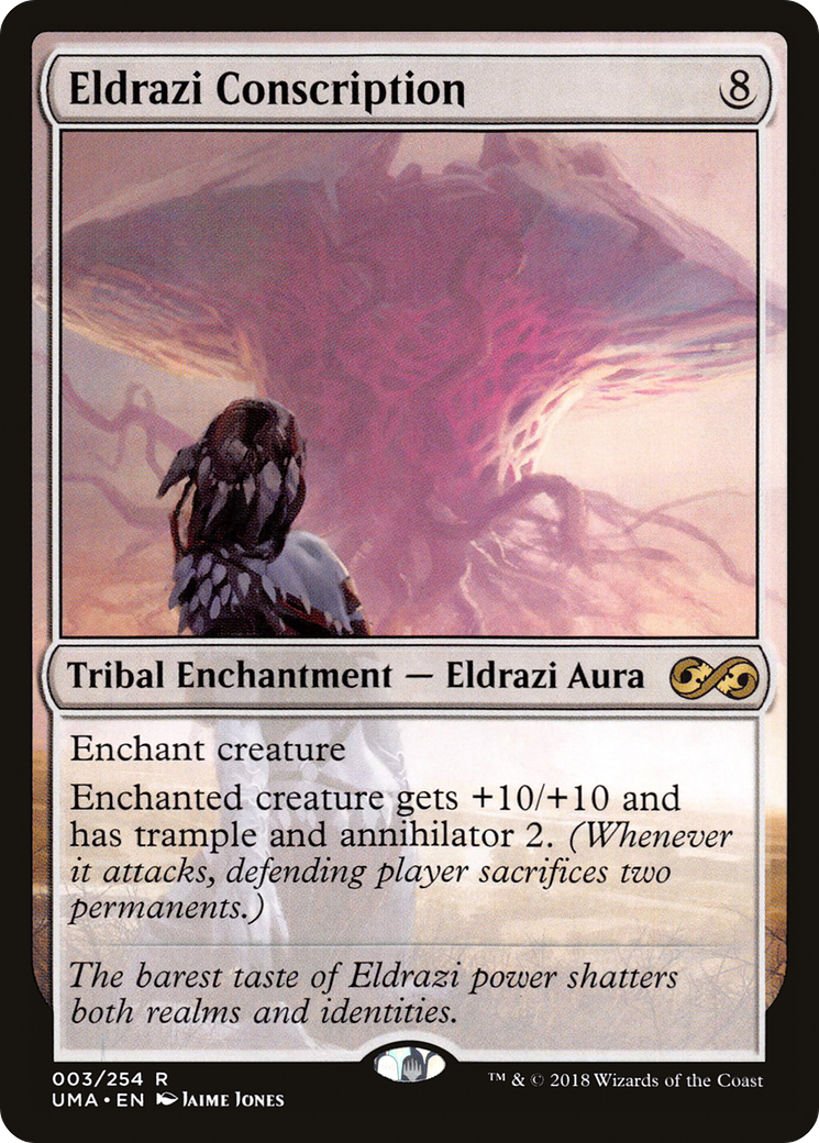 Eldrazi Conscription (UMA-003) [Ultimate Masters] Foil