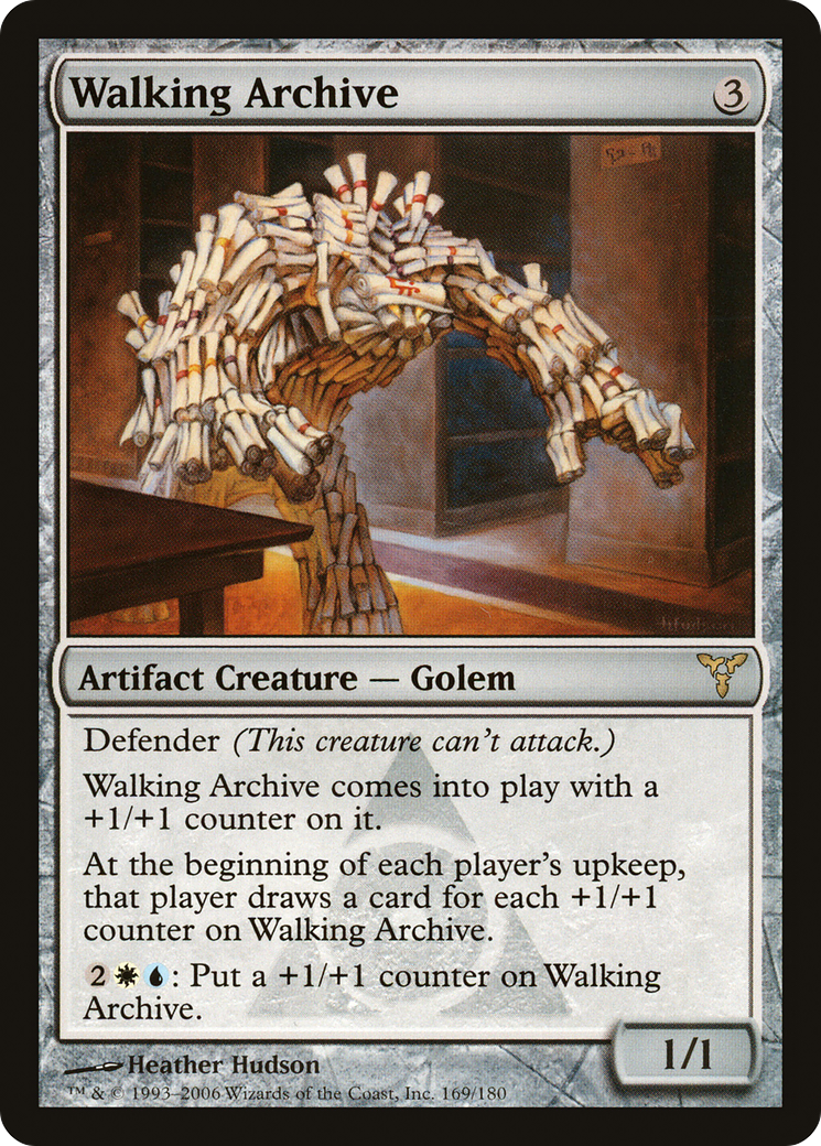 Walking Archive (DIS-169) [Dissension] Foil