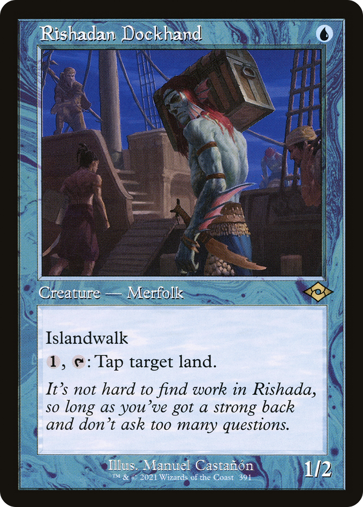 Rishadan Dockhand (Retro Frame) (MH2-391) [Modern Horizons 2]