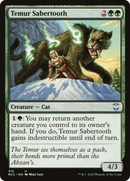 Temur Sabertooth (NCC-315) [New Capenna Commander]