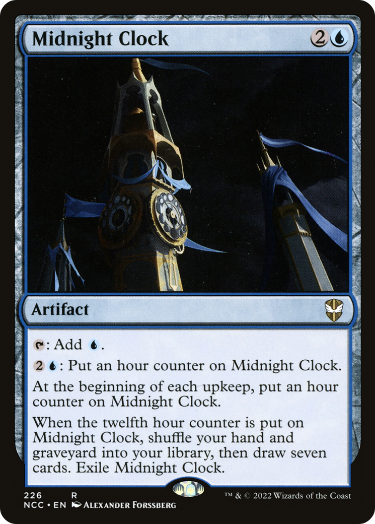 Midnight Clock (NCC-226) [New Capenna Commander]
