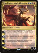 Nicol Bolas, God-Pharaoh (PPSTX-140P) [Promo Pack: Hour of Devastation Promos]