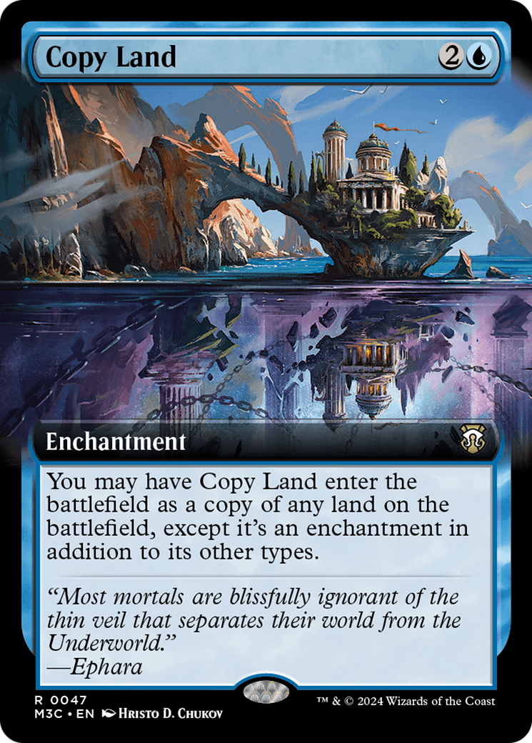 Copy Land (M3C-047) [Modern Horizons 3 Commander]: (Extended Art)