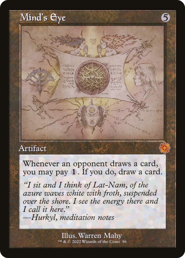Mind's Eye (Schematic) (BRR-096) [The Brothers' War Retro Artifacts]