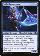 Saiba Trespassers (NEO-077) [Kamigawa: Neon Dynasty] Foil