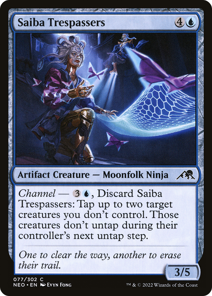 Saiba Trespassers (NEO-077) [Kamigawa: Neon Dynasty]