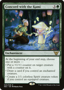 Concord with the Kami (NEC-025) [Neon Dynasty Commander]