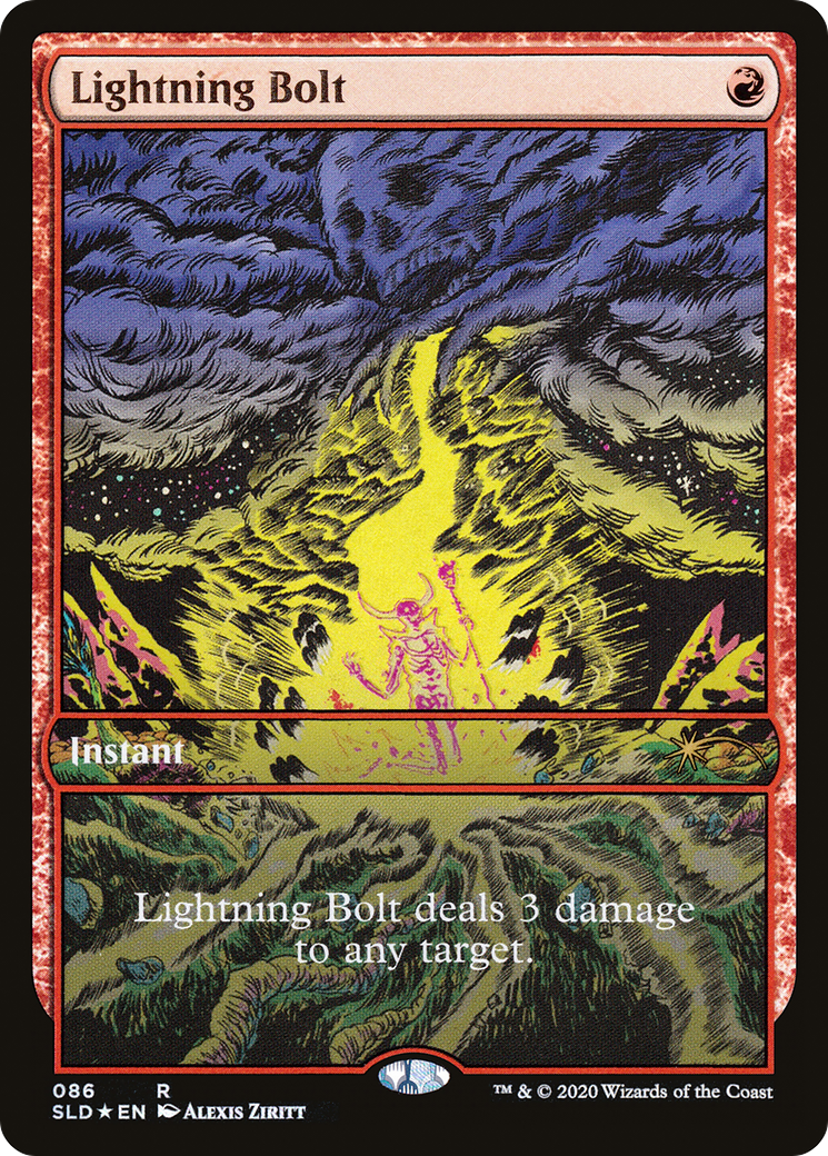 Lightning Bolt (SLD-086) [Secret Lair Drop] Foil