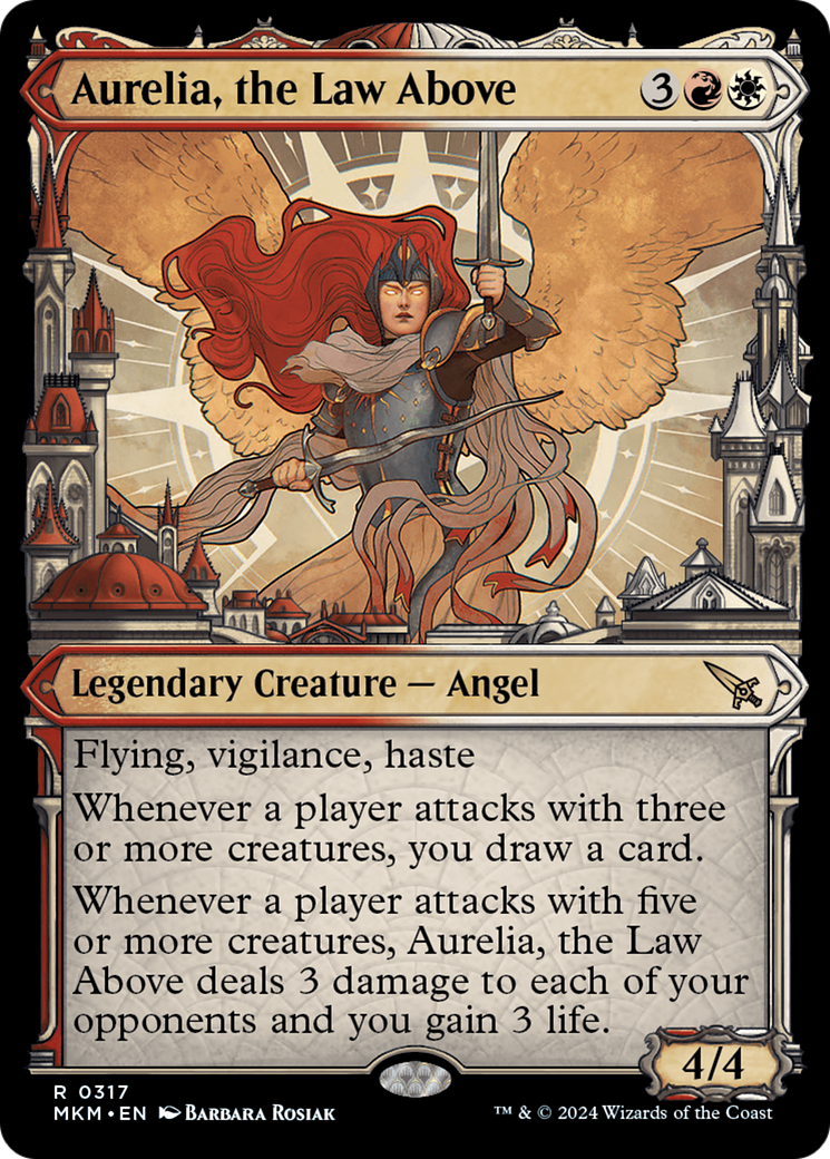 Aurelia, the Law Above (MKM-317) [Murders at Karlov Manor]: (Showcase)