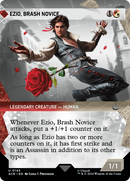 Ezio, Brash Novice (ACR-145) [Assassin's Creed]: (Showcase) (Borderless)