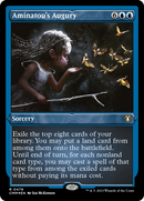 Aminatou's Augury (CMM-479) [Commander Masters] Etched Foil