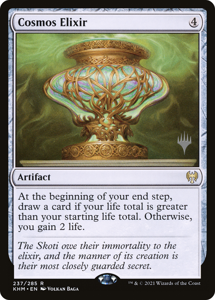 Cosmos Elixir (PPKHM-237P) [Kaldheim Promos] Foil